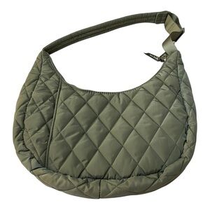 Vera Bradley Quilted Ultra Light Sage Green Shoulder Bag NWT